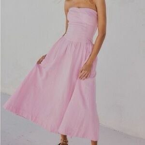 NWT Free People Marbella Midi Dress